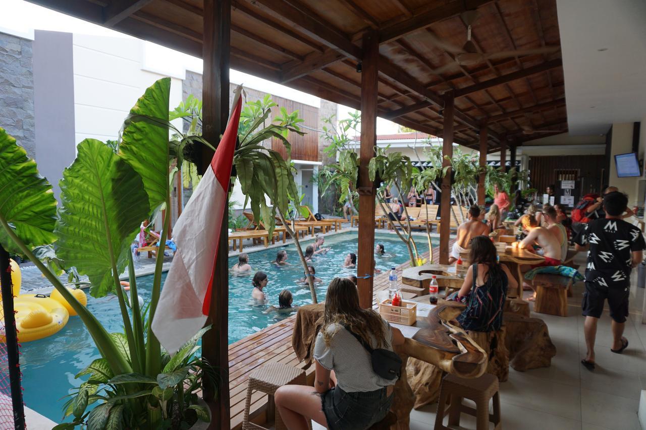 Atlas Gili Party Hostel Gili Trawangan Dış mekan fotoğraf